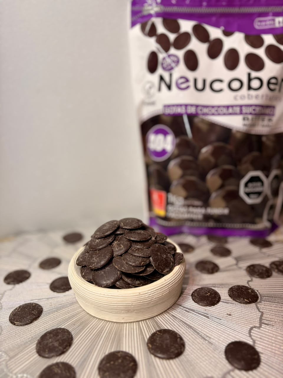 Cobertura Ambrosoli para Bombones Professional Choc Chocolate Negro 1 kilo para Moldeo